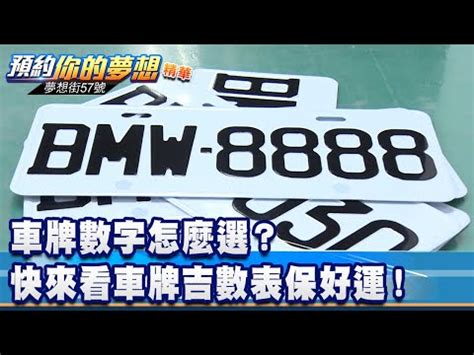 車牌兇吉查詢|車牌數字吉凶指南：選出最旺你的好車牌號碼 